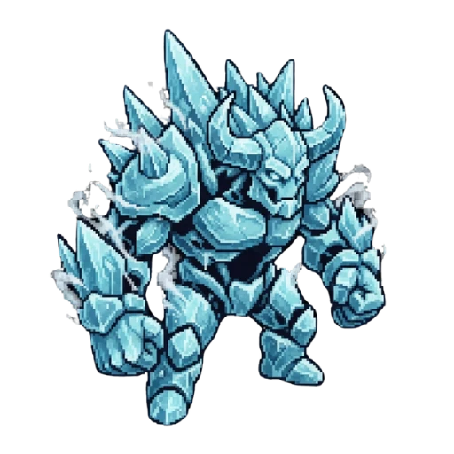 The Frozen Warden, one of the World Bosses that appear on the map